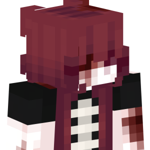 Мрачный бордовый эстетик - Сбоку