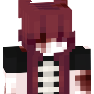 Мрачный бордовый эстетик - Спереди