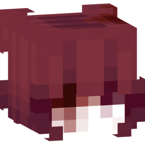 Мрачный бордовый эстетик - Голова