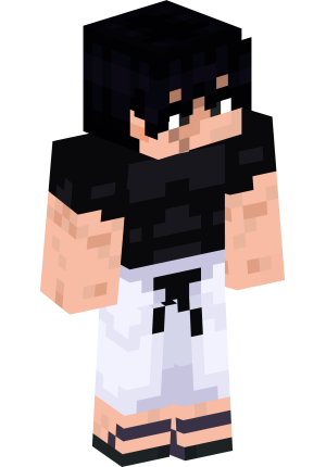 Хмурый атлет в черном