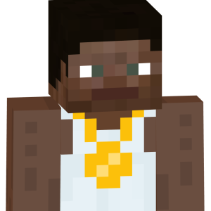 Золотой цепной модник - Спереди