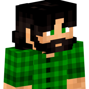 Зеленоглазый лесоруб в клетке - Сбоку