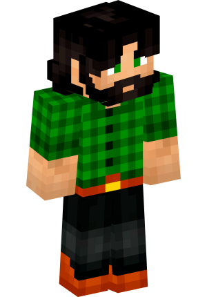 Зеленоглазый лесоруб в клетке