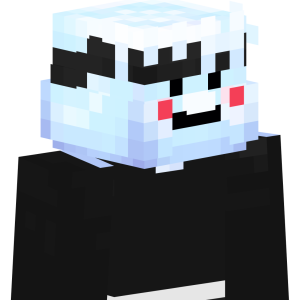 Снежный клоун-мим - Сбоку