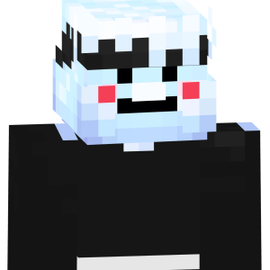 Снежный клоун-мим - Спереди