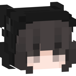 Темная неко-девушка - Голова