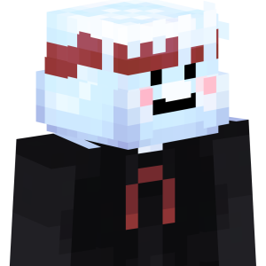 Снежный озорник в маске - Сбоку