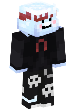 Снежный озорник в маске