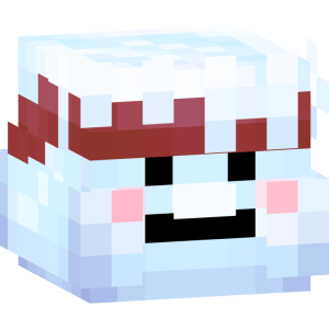 Снежный озорник в маске - Голова