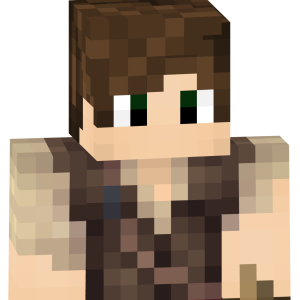 Лесной странник в жилете - Спереди