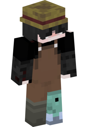 Юный фермер в соломенной шляпе