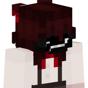 Мрачный персонаж в школьной форме - Сбоку