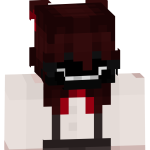 Мрачный персонаж в школьной форме - Спереди