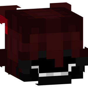 Мрачный персонаж в школьной форме - Голова