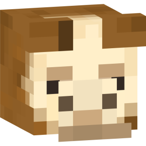 Коричневый мишка в шарфе - Голова