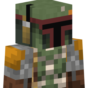 Зеленый космический наемник - Сбоку