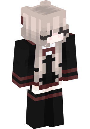 Пепельная ученица в черном