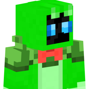 Неоновый страж в галстуке - Сбоку