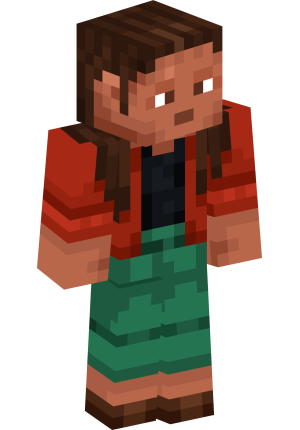 Парень в красной куртке