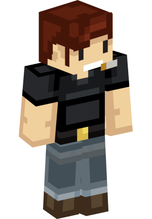 Угрюмый стиляга с сигаретой