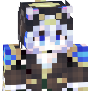 Лазурный кибер-котик - Спереди