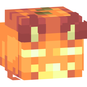 Тыквенный скелет-страж - Голова