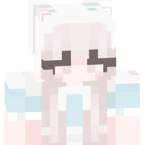 Нежная девочка в голубом - Спереди