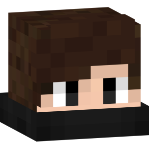 Черный худи с красным акцентом - Голова