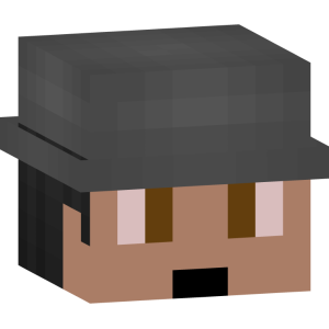 Стильный джентльмен в котелке - Голова