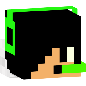 Неоновый геймер в худи - Голова