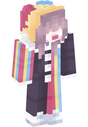 Радужная аниме-мечтательница