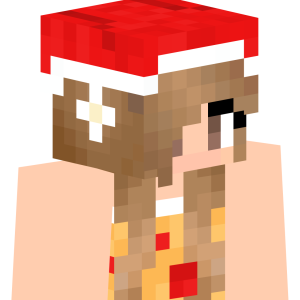 Девушка с пиццей - Сбоку