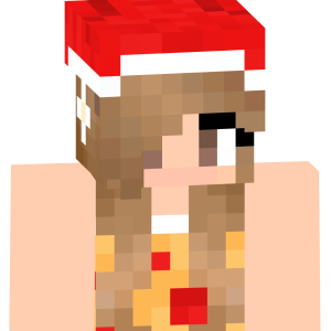 Девушка с пиццей - Спереди