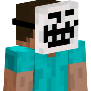 Тролль в маске - Сбоку