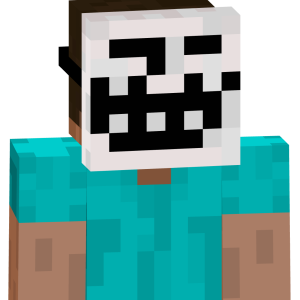 Тролль в маске - Спереди