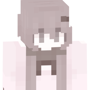 Монохромная аниме-девушка - Спереди