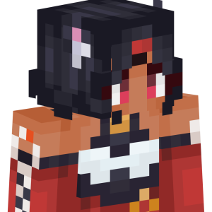 Красноглазая воительница - Сбоку