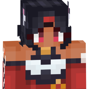 Красноглазая воительница - Спереди