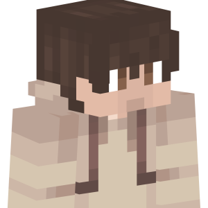 Уютный парень в бежевом - Сбоку