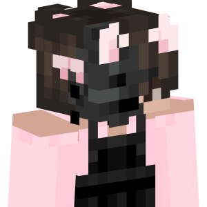 Милая кошечка в маске - Сбоку