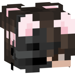 Милая кошечка в маске - Голова