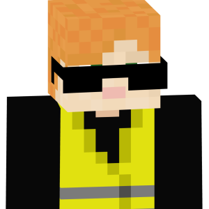 Стильный парень в очках - Спереди