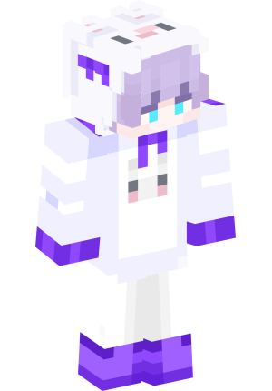 Лавандовый крольчонок