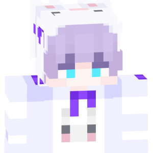 Лавандовый крольчонок - Спереди