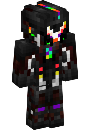 Кибернетический неоновый рыцарь