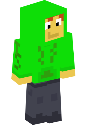 Ярко-зеленый худи