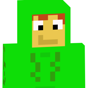 Ярко-зеленый худи - Спереди