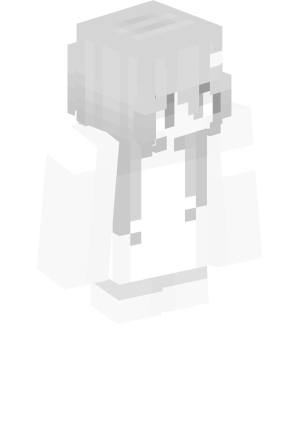 Монохромная аниме-девушка