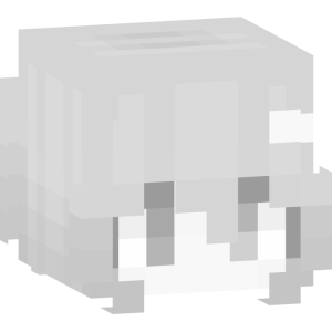 Монохромная аниме-девушка - Голова