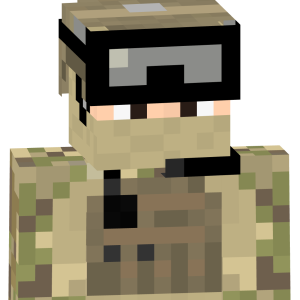 Тактический пустынный разведчик - Спереди